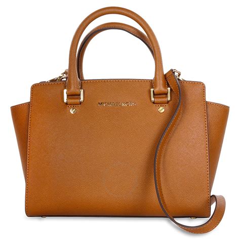 michael kors umhängetasche selma medium|michael kors leather satchel.